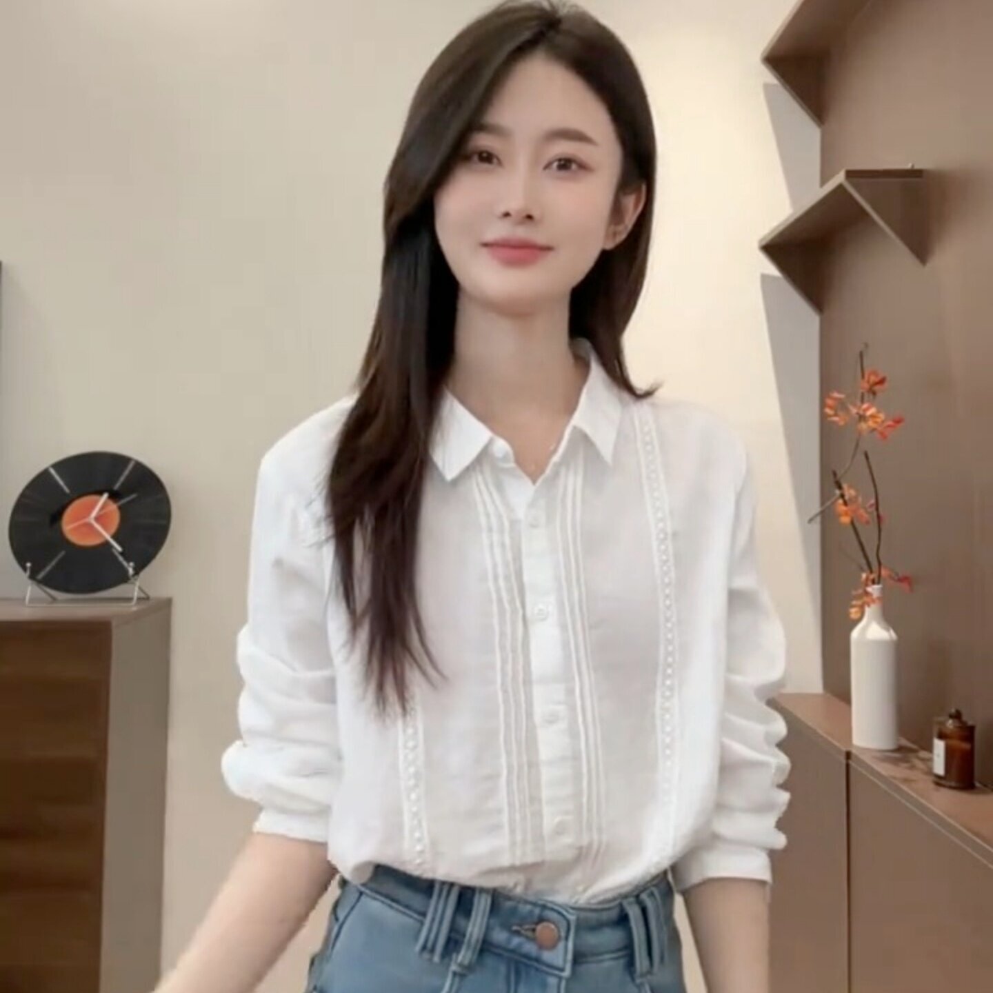 日系设计师topwhit法式高级感时尚长袖衬衫女春季新款2026小个子