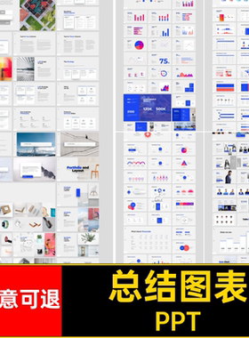 信息演示张商务汇报总结简约图表pptppt年度演示英文PPT文稿年度