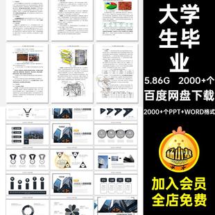 2000 个设计模板文档可行性ppt分析创业大学生word计划业策毕业
