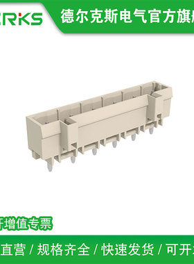 DERKS德尔克斯YE7240-750直针pcb焊接线路板接线端子KFM500R针座