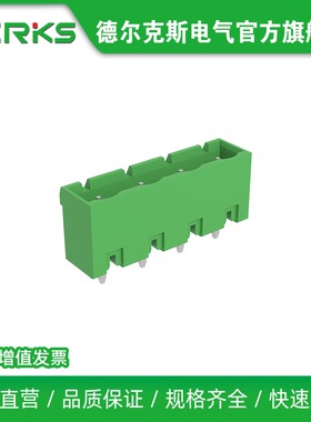 DERKS德尔克斯YE940-762插拔式接线端子直针座子KF2EDGVC焊接插件