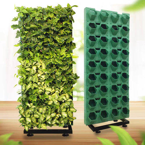 天台阳台移动植物墙屏风