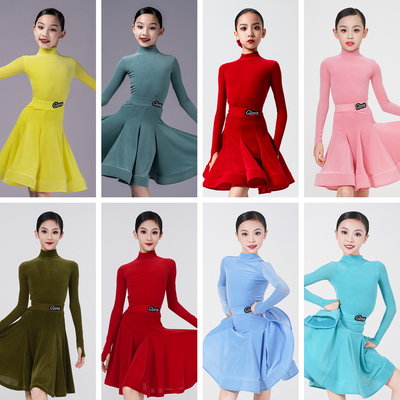 歌瑞亚女少儿比赛规定服短裙