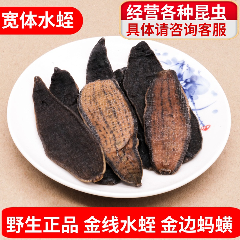 水蛭散装湖北水蛭粉宽体