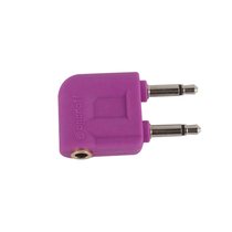 Buddyphones children's headphone plug converter aircraft adapter flight headphone adapter
