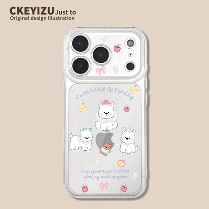 可爱高地狗适用红米note14pro新款手机壳Note13/12高级turbo4冬天透明11ePRO硅胶NT10/9/8/7散热redmi保护套