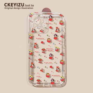 硅膠k40pro 番茄女警適用紅米k80手機殼K70pro新款 卡通k60e夏季 透明k50電競版 k20女10x散熱98a保護套 防摔k30