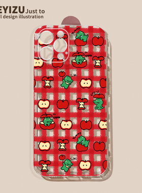 适用苹果15手机壳新款iPhone14promax苹果plus软硅胶13透明12mini防摔11全包7/8卡通鳄鱼se3超薄6s保护套xr