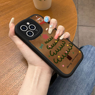 k9s小羊皮k7x男女k10pro防摔k1 暖冬小熊圣诞适用于oppo 全包k9pro液态硅胶k9 k10活力版 k3高级 k11手机壳新款