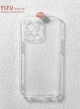适用于苹果14promax手机壳15新款女iPhone17pro无图案plus直边透明12mini软硅胶ip11全包xs/xr防摔7/8p超薄6s