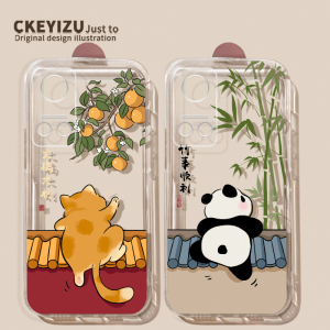 适用于荣耀play5t手机壳透明play6tpro硅胶play5活力版全包防摔play4pro熊猫大橘大利play3新款薄华为HUAWEI