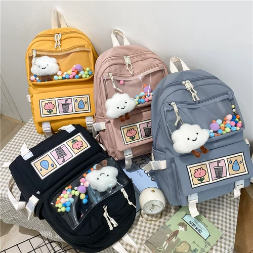 Японский мультяшный рюкзак, сумка, вместительный и большой ранец