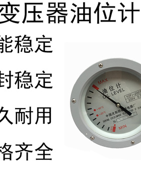 沈阳玉国变压器油位计YZF2-140 200THYZF2-250变压器指针式油位计