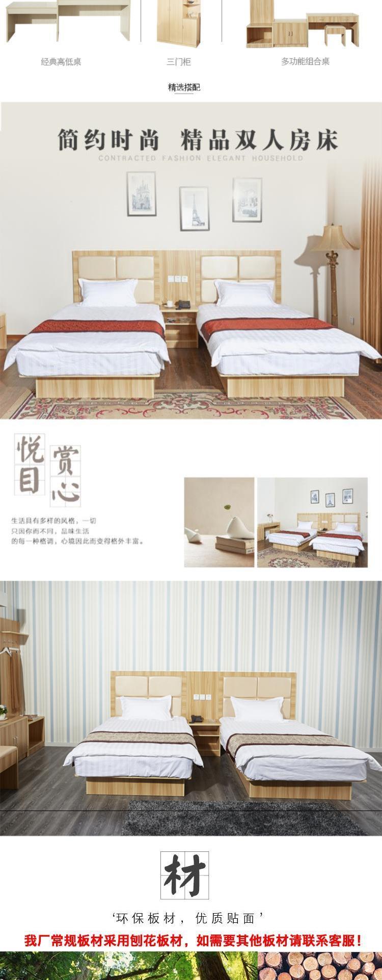 Căn hộ khách sạn nội thất phòng tiêu chuẩn đầy đủ phòng đôi phòng khách cao cấp phòng khách sạn câu lạc bộ viết bàn B & B tùy chỉnh - Nội thất khách sạn mẫu tủ quần áo