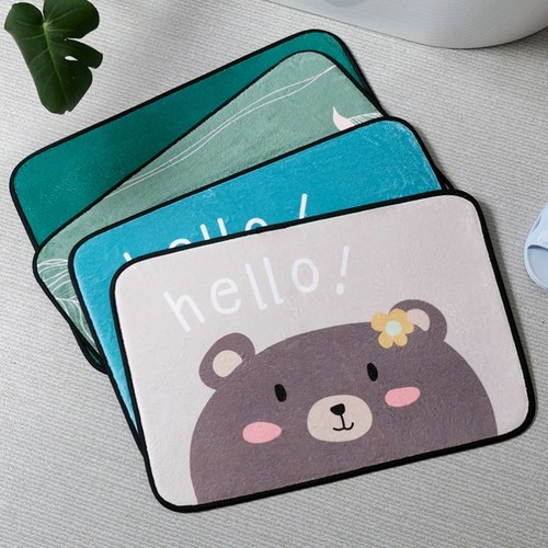 quick dry Bath Bathroom Floor Shower Rug Mat guard carpet