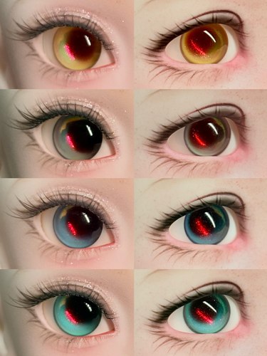 【九霜眼】深海之息bjd眼珠高透亮闪3分 4分6分，3对包邮工期20天