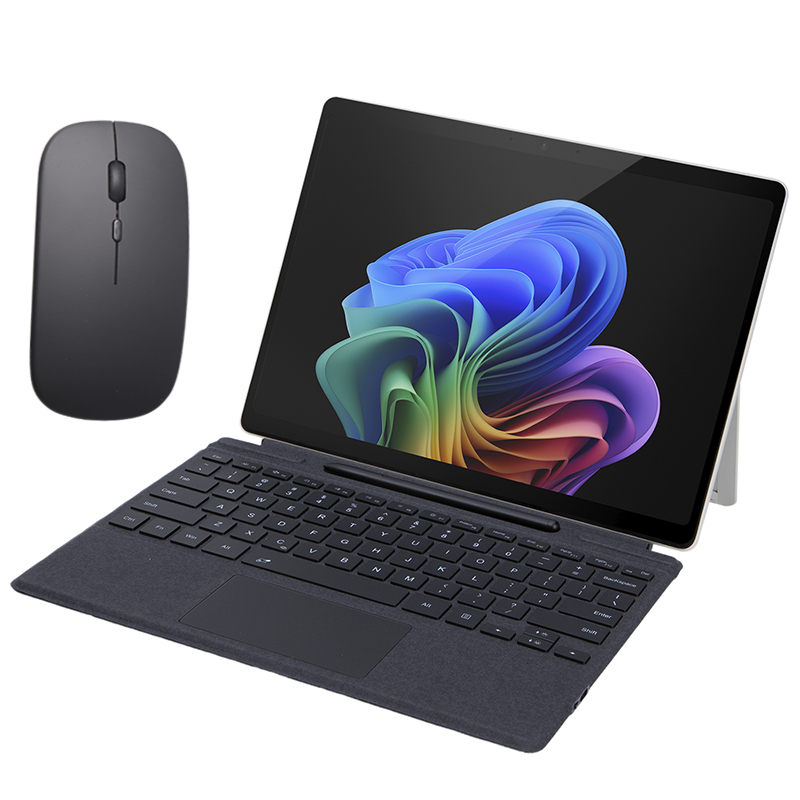 适用于2025微软surface pro11/12蓝牙键盘触摸板一体式鼠标Pro X平板电脑pro8/9/10套装13英寸二合一拨动款壳
