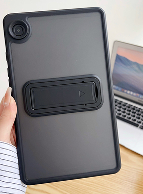 适用三星Galaxy Tab A9+保护套防摔A11/8.7寸A8平板S6lite电脑A9全包软边硬底壳防弯硅胶A7lite支架+磨砂肤感