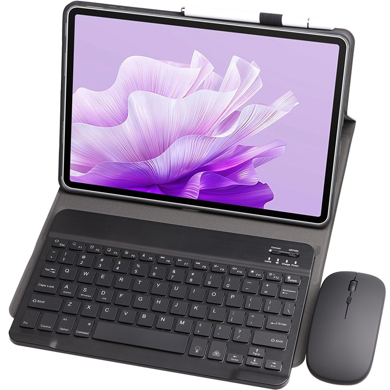 适用2023华为MatePad Air 11.5英寸保护套蓝牙键盘触摸板鼠标平板电脑DBY2-W00/AL00全包边软壳硅胶防摔支架