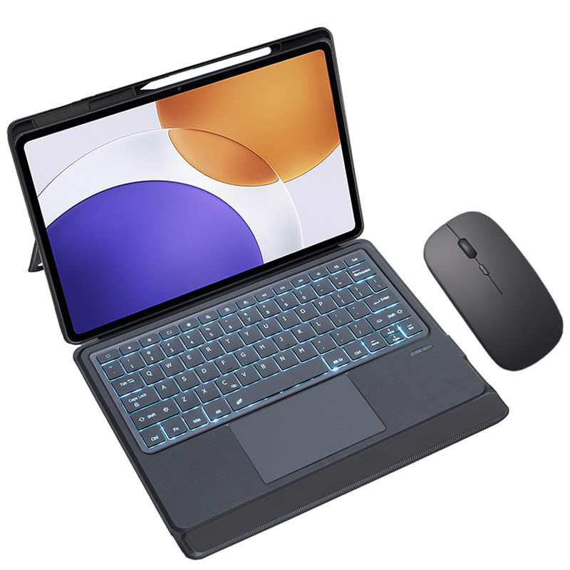 适用2025小米平板7S Pro保护套带笔槽蓝牙键盘触摸板鼠标Xiaomi Pad 7Spro12.5英寸全包软壳分拆式6spro皮套