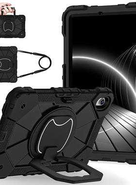 适用2025三星Galaxy Tab S11保护套防摔11英寸5G平板SM-X730全包边软壳硅胶X736B旋转360横竖支架手环挂肩绳