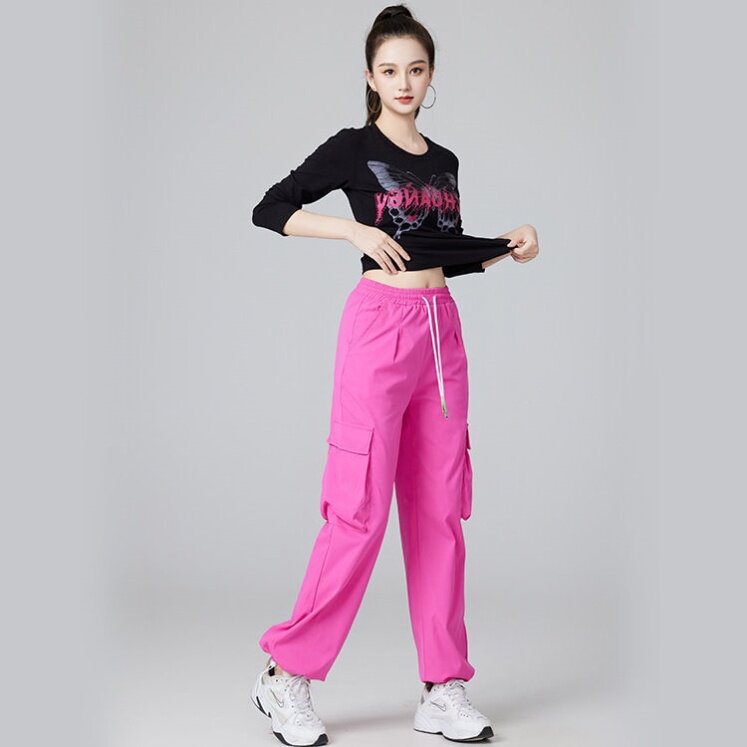 新款2024广场舞服装秋季新款休闲运动鬼步舞蹈时尚套装长袖健身跳