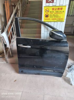 适用现代13款胜达ix45右前门黑色总成原板原漆原厂拆车不包邮中款