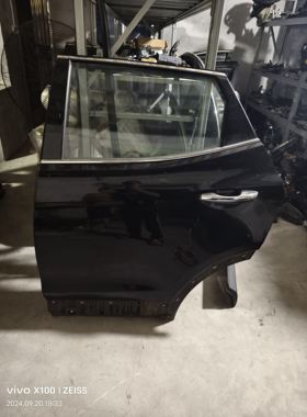 适用现代13款胜达ix45左后门黑色总成面小伤原厂拆车不包邮中款