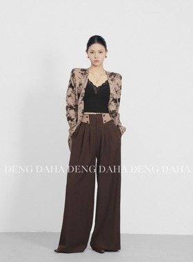 「蕾丝吊带」2024蕾丝拼接修身显瘦无袖吊带HBZC641101 nnassa