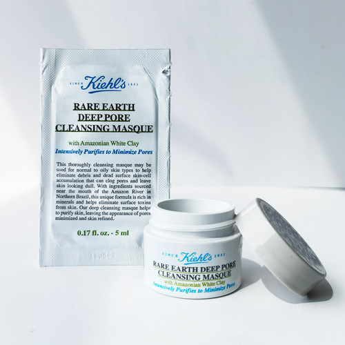 新款科颜氏白泥面膜小样去粉刺黑头清洁毛孔亚马逊泥膜5ml /14ml