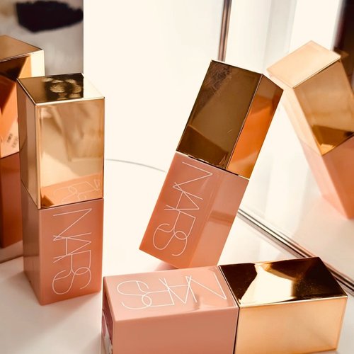 nars液体腮红小样试色