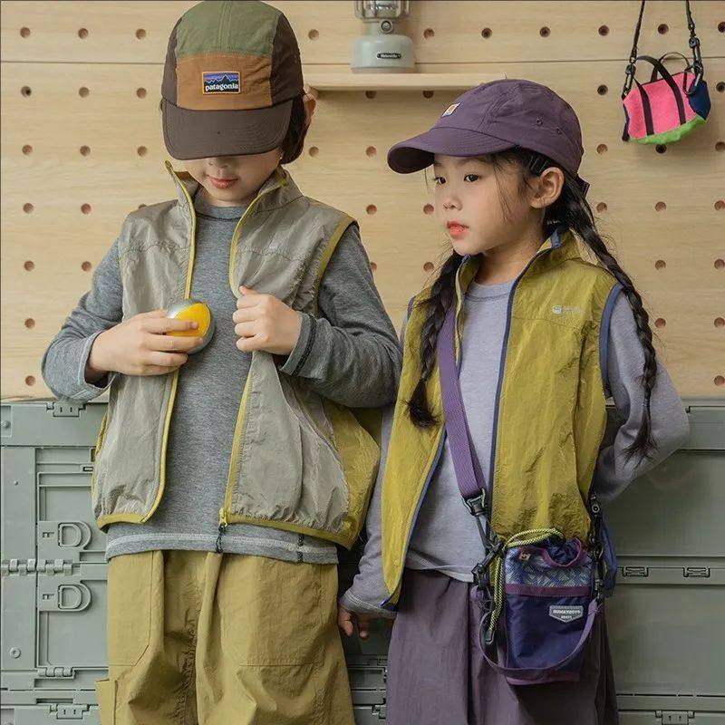 男童儿童女童新款户外轻量洋气马甲2025上衣露营背心外穿工装上衣,童装/婴儿装/亲子装,儿童皮肤衣/防晒衣,淘宝优惠券,粉丝福利购,淘宝优惠卷