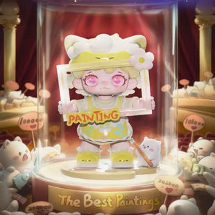 正版米可自定义喵生系列盲盒可爱公仔手办桌面摆件女生礼物潮玩具