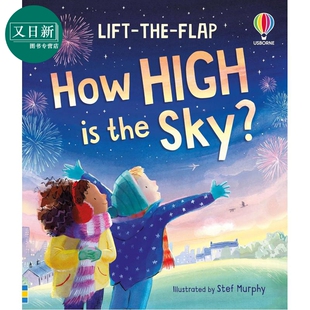 尤斯伯恩翻翻学你问我答低幼启蒙 天空有多高 Very First Questions and Answers How high is the sky 英文原版 又日新