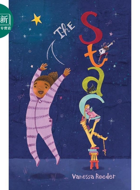 叠星星 The Stack 英文原版 儿童绘本 图画故事书 一个聪明且插图精美的睡前故事 精装 进口童书 Vanessa Roeder 又日新
