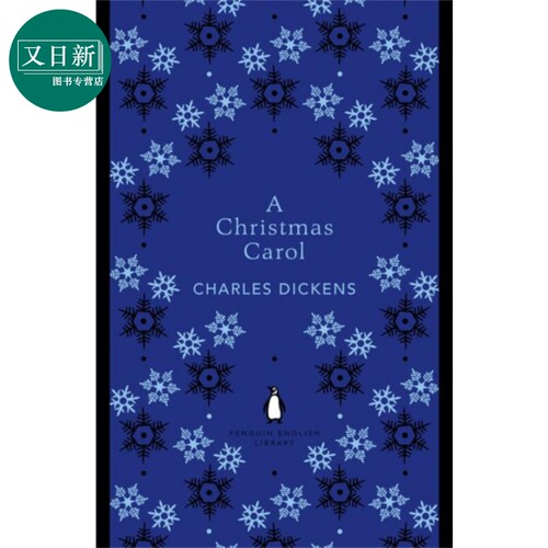【中商原版】圣诞颂歌 英文原版A Christmas Carol 狄更斯 企鹅经典书籍世界名著文学初高中大学英语阅读小说 又日新