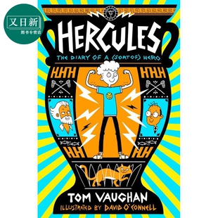 赫拉克勒斯 Hercules 插图丰富 又日新 预售 英文原版 the 英雄日记 Sort Diary 幽默小说故事 Hero