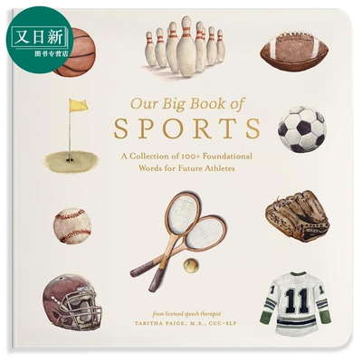 单词大书：体育大全原版童书