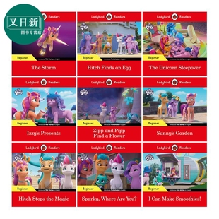 又日新 英文原版 Pony Little ELT 9册 Ladybird Readers 小瓢虫阅读分级指导小马宝莉 Beginner 分级阅读读物 Level