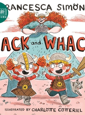Francesca Simon Hack and Whack 小小维京人 英文原版 进口图书 儿童绘本 搞笑幽默 故事图画书 4-8岁