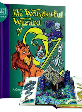 绿野仙踪立体书 The Wonderful Wizard Of OZ 英文原版 童书 又日新