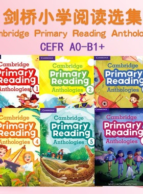 Cambridge Primary Reading Anthologies 剑桥小学阅读选集学生书Level 3 4 5 6 教师用书L1-6 多级别可选 配音频