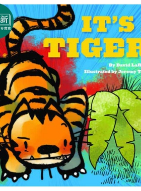 It's a Tiger! 这是老虎 英文原版 进口原版 4岁到7岁 精装 趣味儿童图画书 Jeremy Tankard
