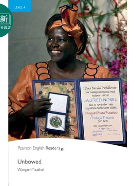 Pearson English readers 誓不低头Unbowed 培生英语分级读物4级 初中-高中 蓝思值800L中心词1700 英文原版进口 又日新