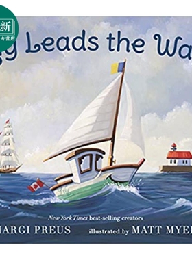 Lily Leads the Way 莉莉来领路 英文原版儿童精品绘本 故事绘本 Margi Preus 6到9岁 又日新