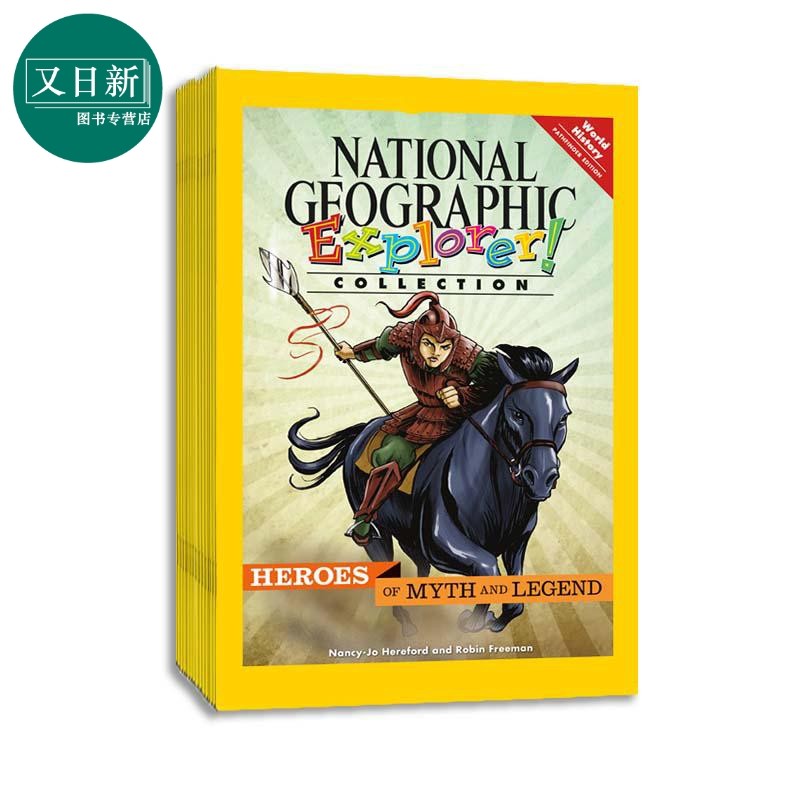 美国国家地理阅读探索者高级4级科学读本13册 National Geographic Explorer Pathfinder L4 初高中英语KET含音频 又日新