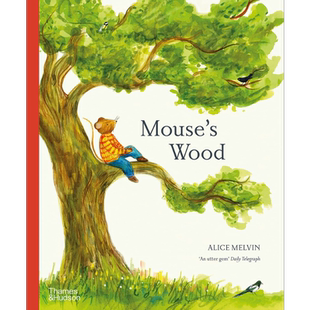 Mouses Wood : A Year in Nature 森林里的一年(平装) 英文原版 进口图书 儿童绘本 动物故事图画书 自然四季读物 又日新