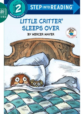 Step into Reading Step 2 Little Critter Sleeps Over 兰登阅读进阶2 小毛怪 小动物睡过头 英文原版 儿童绘本 又日新