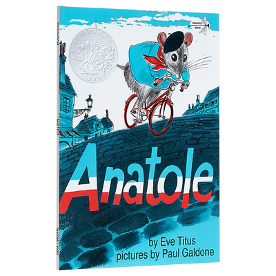 阿纳托尔 英文原版  Anatole 凯迪克奖 Eve Titus 3-6岁 获奖绘本