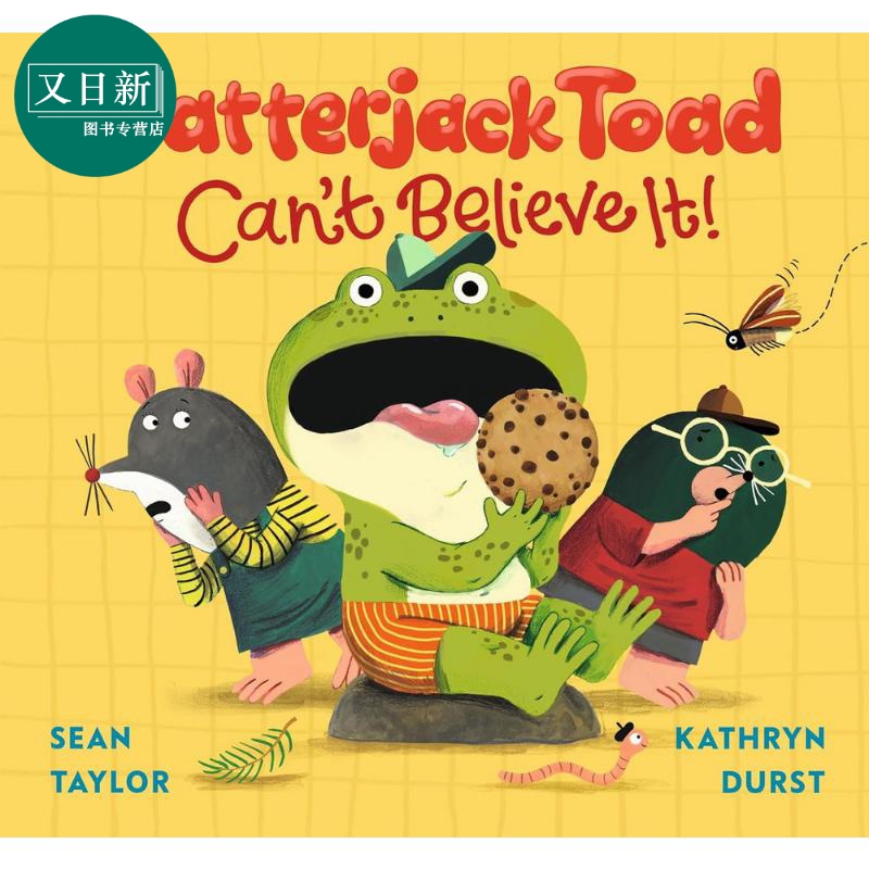 蟾蜍简直不敢相信 Natterjack Toad Cant Believe It 英文原版 儿童绘本 动物故事图画书 进口儿童读物 3岁以上 又日新
